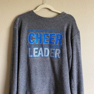 cheerleader sweatshirt